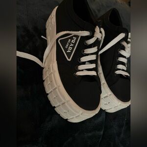 Prada Monochrome Chunky Sneakers